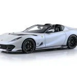 Ferrari 812 Competizione A Spider Charles Leclerc autója 2022 Bianco Onda Marina Limitált Olcsó